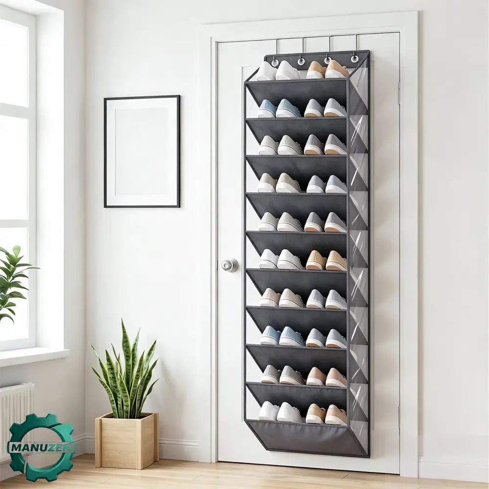 Organisateur de chaussures à suspendre – 10 poches – vue principale