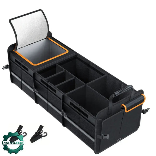 Organisateur de coffre pliable 115 L – tissu Oxford - Noir / France - organisateur coffre voiture 115 L