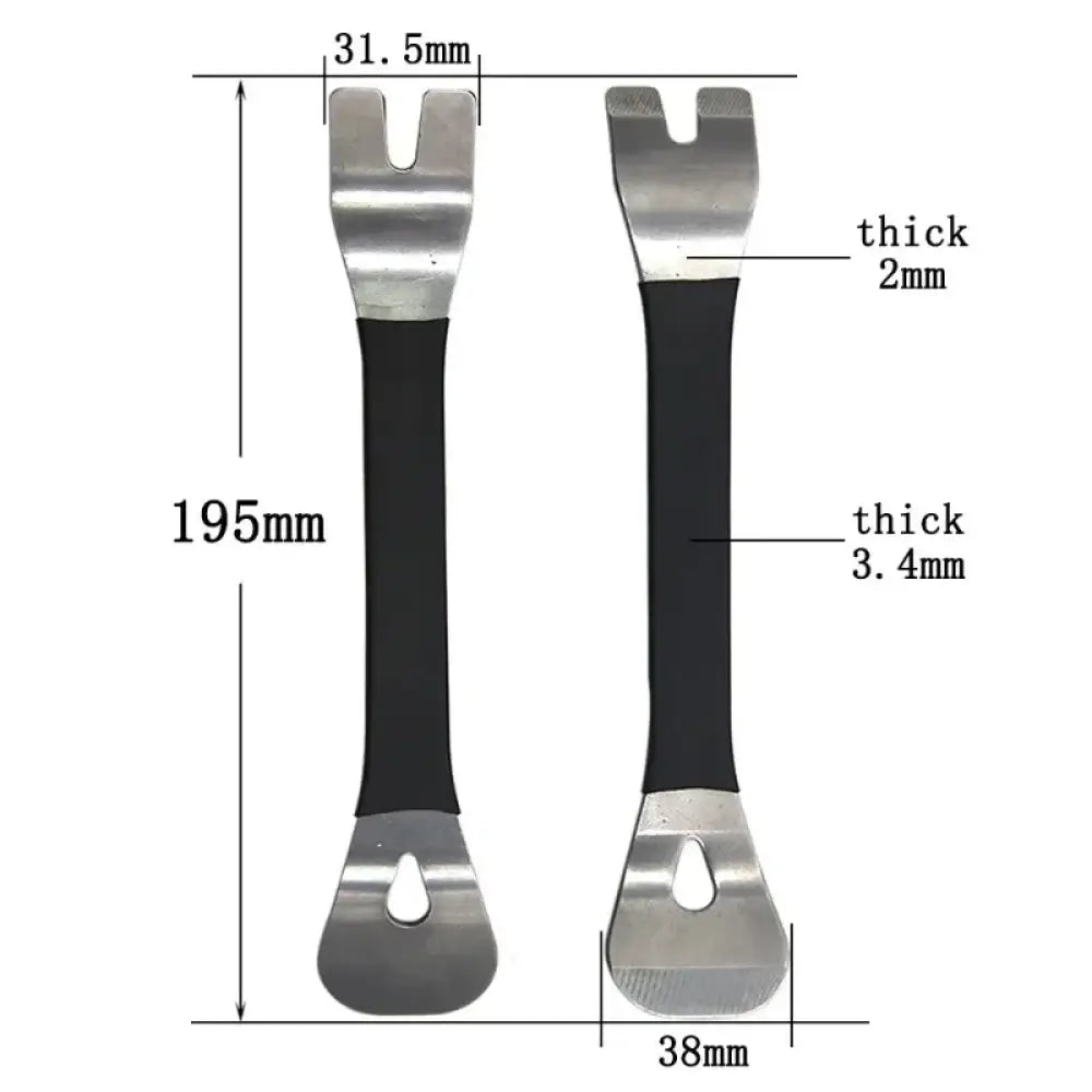 Outil de démontage de garniture voiture en inox - Levier de démontage – 1 pièce / Chine – offre non publiée - Outil de
