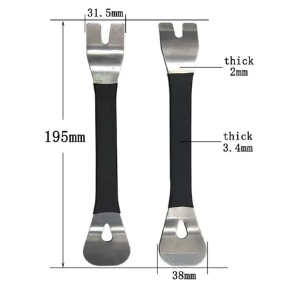 Outil de démontage de garniture voiture en inox - Levier de démontage – 1 pièce / Chine – offre non publiée - Outil de