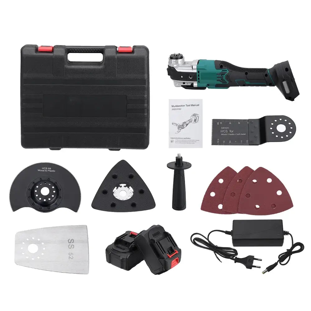 Outil multifonction oscillant sans fil 20 000 OPM – 2 batteries - Avec 2 batteries / République tchèque - Outil