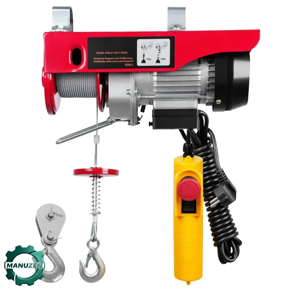 Palan électrique à câble – commande filaire plusieurs capacités - palan électrique câble atelier