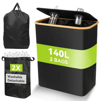 Panier de rangement pliable grande capacité – 100 à 160 L – variante 140 L / Allemagne