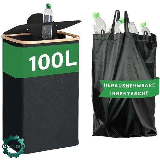 Panier de rangement pliable grande capacité – 100 à 160 L – variante 100 L / Allemagne