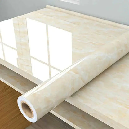 Papier peint autocollant effet marbre 40 cm – vinyle imperméable - Papier peint autocollant
