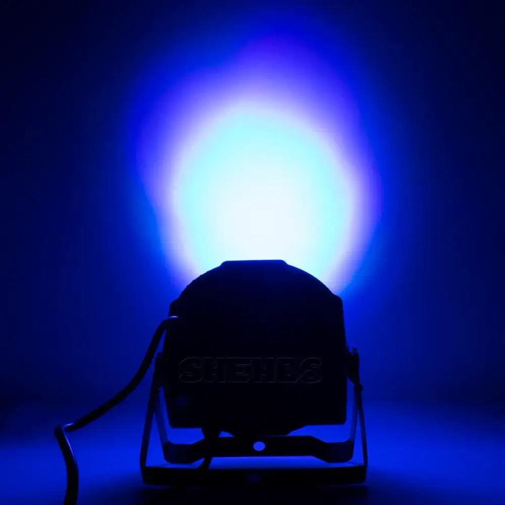 Par LED plat RGBWA UV 7 × 18 W ou 7 × 12 W pour scène événement fête mariage