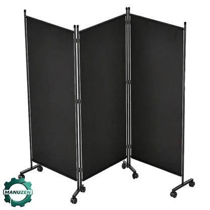 Paravent extérieur 3 panneaux 2,6 × 1,8 m – brise-vue pliable - 3 panneaux / 2,6 × 1,8 m / France - Paravent extérieur