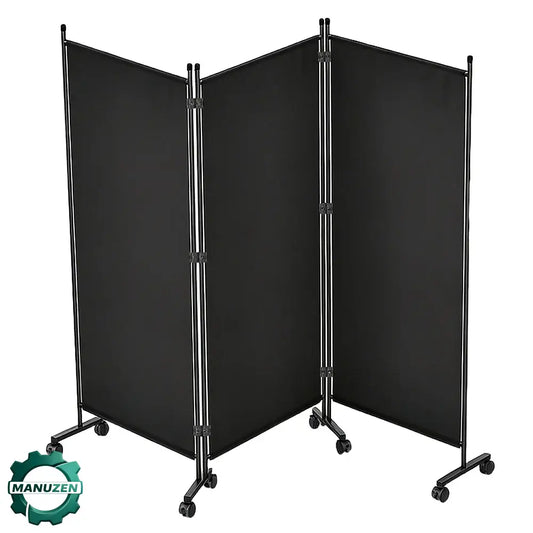 Paravent extérieur 3 panneaux 2,6 × 1,8 m – brise-vue pliable - 3 panneaux / 2,6 × 1,8 m / France - Paravent extérieur