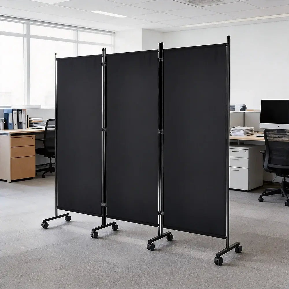Paravent extérieur 3 panneaux 2,6 × 1,8 m – brise-vue pliable - 3 panneaux / 2,6 × 1,8 m / France - Paravent extérieur
