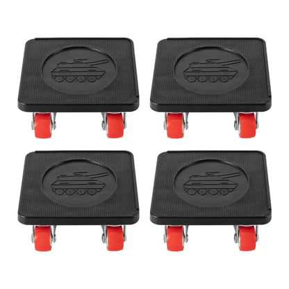 Patins roulants pour meubles 360° – lot de 4 - patins roulants meubles 360