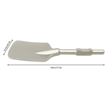 Pelle À Béton Manuelle 44x13.5 cm Pour Outils Ciseau Plat - Gris clair / France