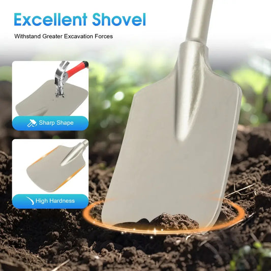Pelle À Béton Manuelle 44x13.5 cm Pour Outils Ciseau Plat