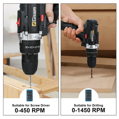 Perceuse à percussion sans fil 18 V – coffret 1 ou 2 batteries - Perceuse à percussion sans fil