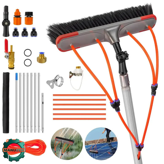 Perche télescopique nettoyage à eau 7M avec rotation 180 pivotante 7M Allemagne
