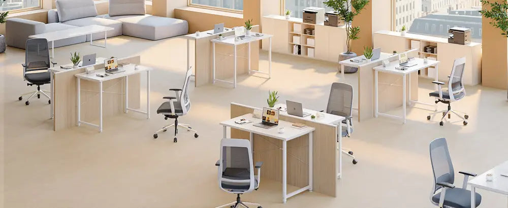 Petit bureau coleshome d'ordinateur 80 × 40 cm blanc pour petits espaces
