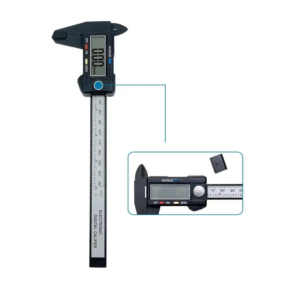 Pied à coulisse numérique – mesure 100 ou 150 mm - pied à coulisse numérique 150 mm
