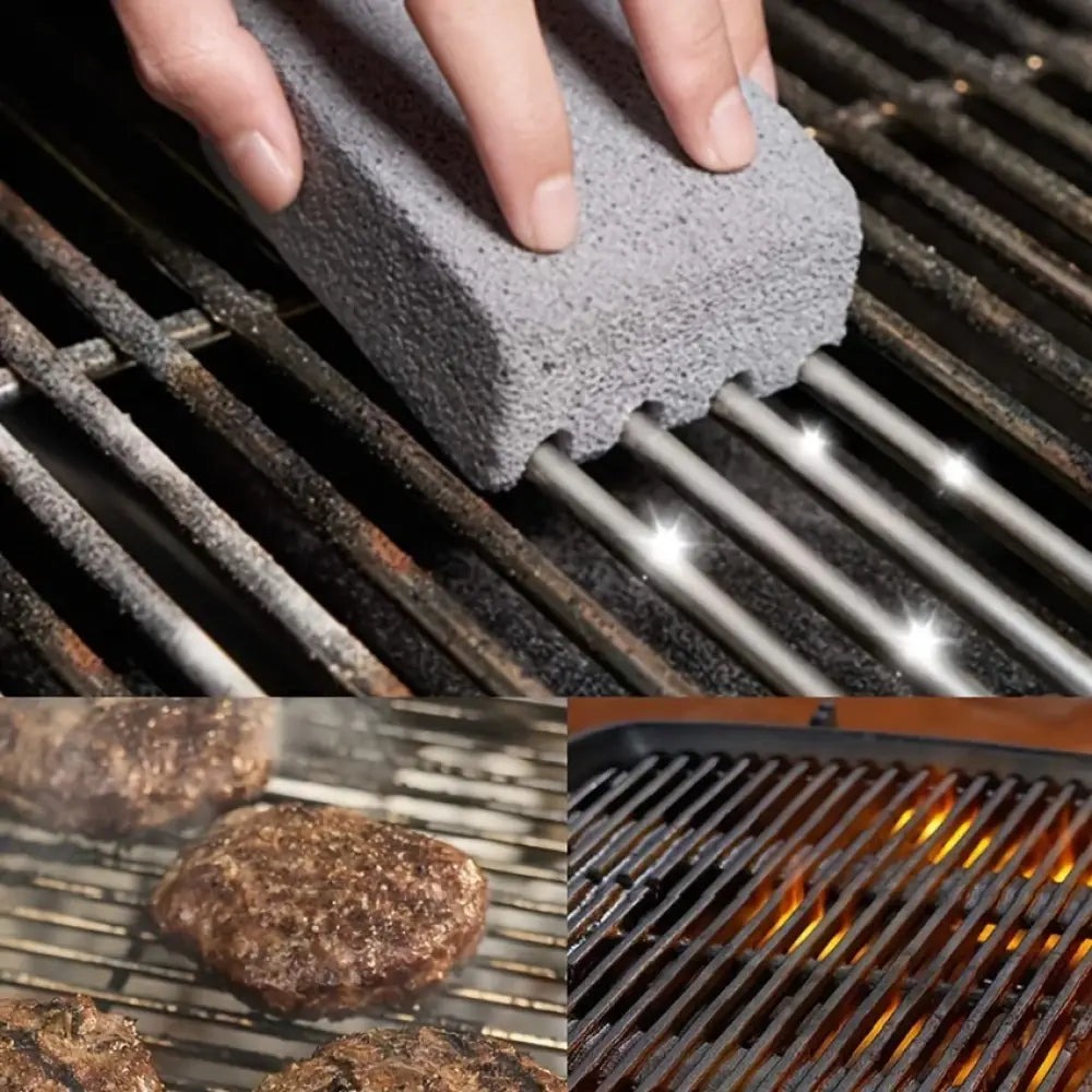 Pierre de nettoyage pour grille de barbecue – variante Gris / France