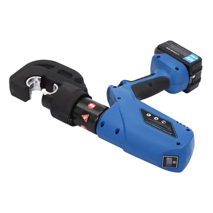 Pince à sertir hydraulique électrique 120 kN – 16 à 400 mm² - Bleu / Allemagne - Pince à sertir hydraulique électrique