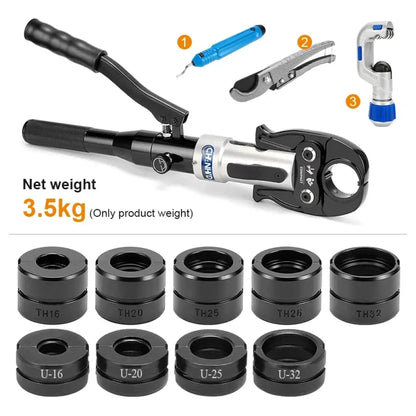 Pince à sertir hydraulique pour tubes cuivre et PEX – TH/U/V/M Profils TH + U Pologne