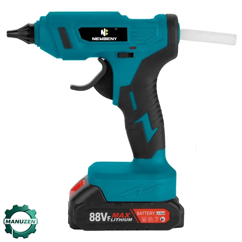 Pistolet à colle chaude sans fil 18 V 280 °C – 2 batteries - Avec 2 batteries / Allemagne / Prise européenne - Pistolet