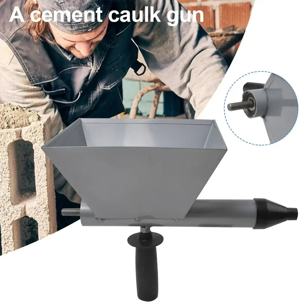 Pistolet à mortier pour perceuse – trémie et 4 buses – photo produit 2