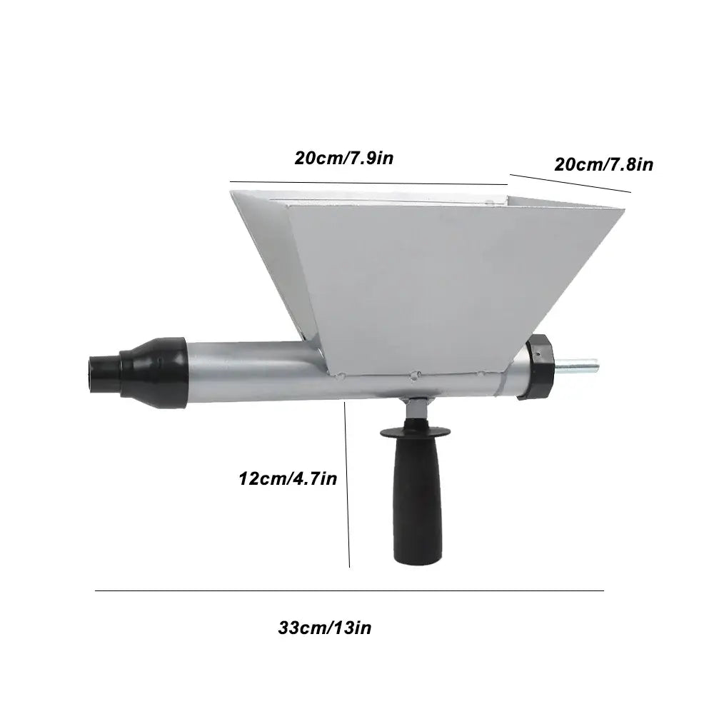 Pistolet à mortier pour perceuse – trémie et 4 buses – photo produit 6