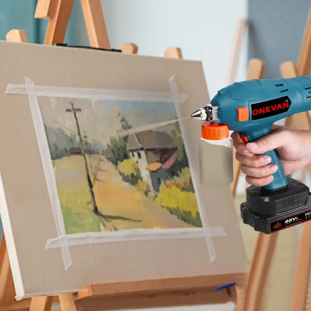 Pistolet à peinture sans fil pour batterie 18 V – détail produit 4