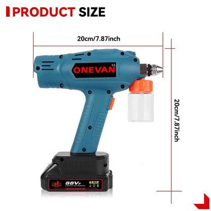 Pistolet à peinture sans fil pour batterie 18 V – détail produit 8