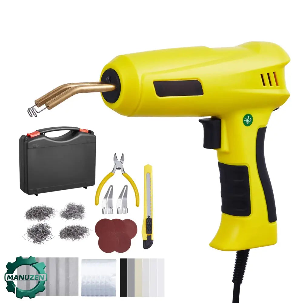 Pistolet De Soudage Plastique 220W Kit Avec 800 Et 1200 Agrafes Chaudes