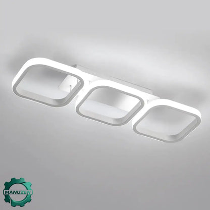 Plafonnier LED 6500 K en aluminium – lumière blanche froide - France - Plafonnier LED