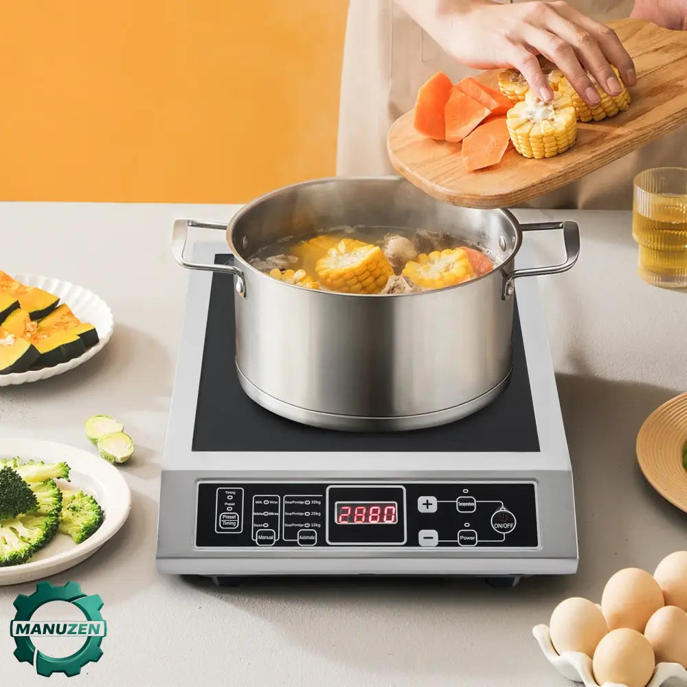 Plaque à induction portable 3 500 W – 1 foyer - plaque induction portable 3500W
