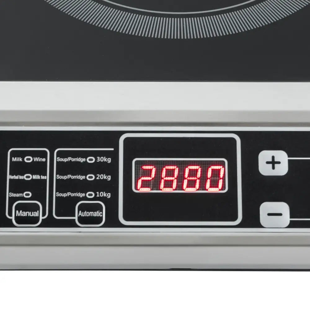 Plaque à induction portable 3 500 W – 1 foyer - plaque induction portable 3500W