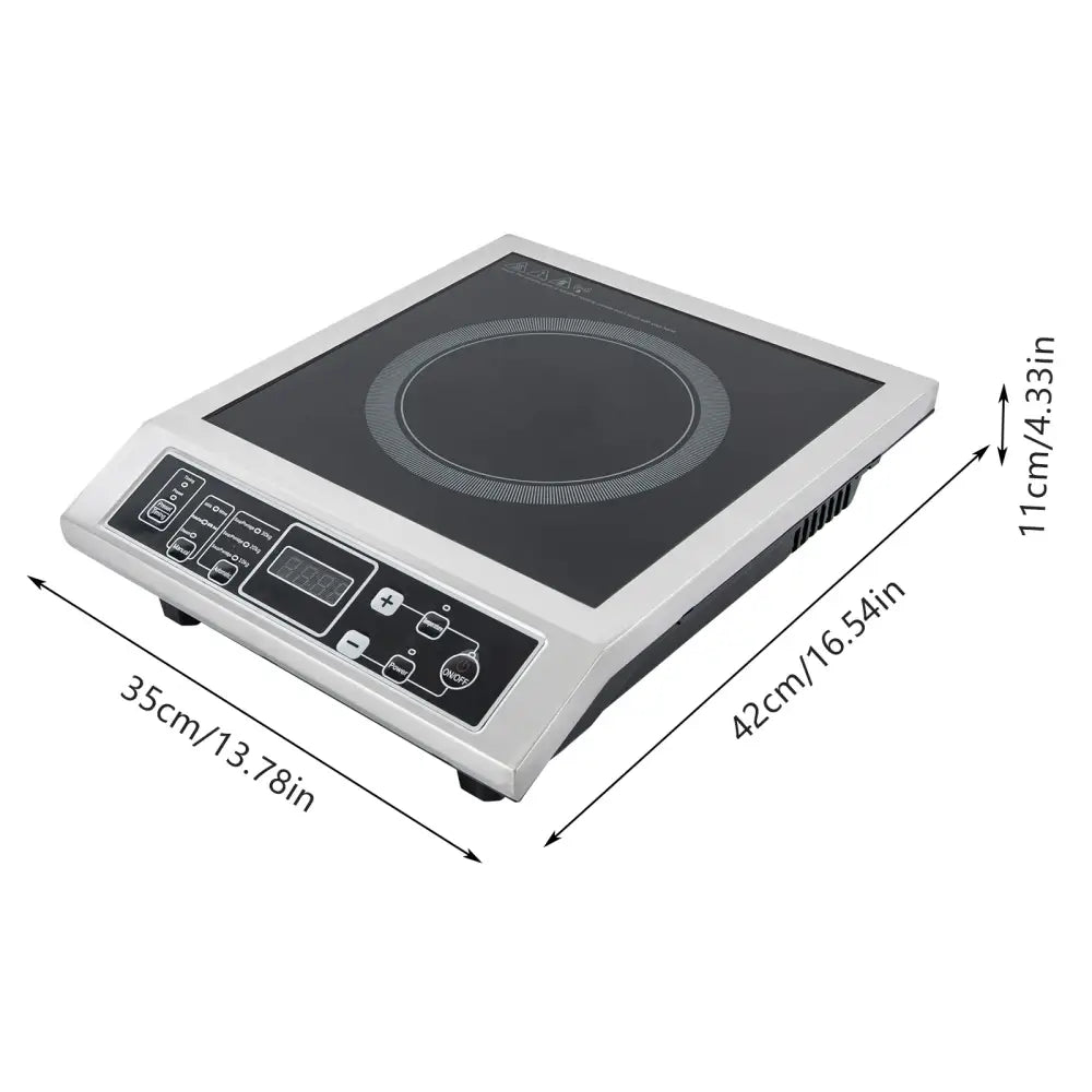 Plaque à induction portable 3 500 W – 1 foyer - plaque induction portable 3500W