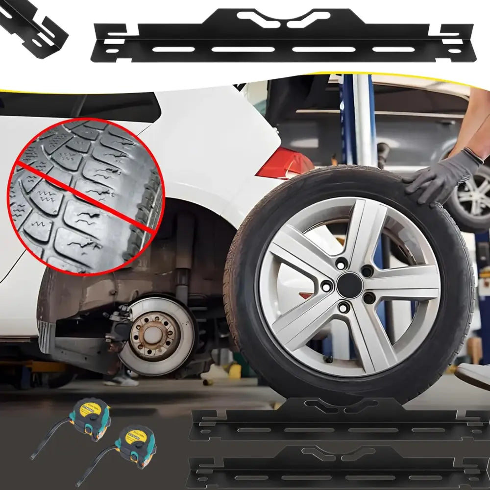 Plaques d’alignement de roues avec 2 mètres ruban – détail produit 4