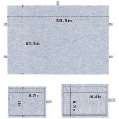 Plateau de puzzle inclinable avec 6 tiroirs – housse incluse – détail 4