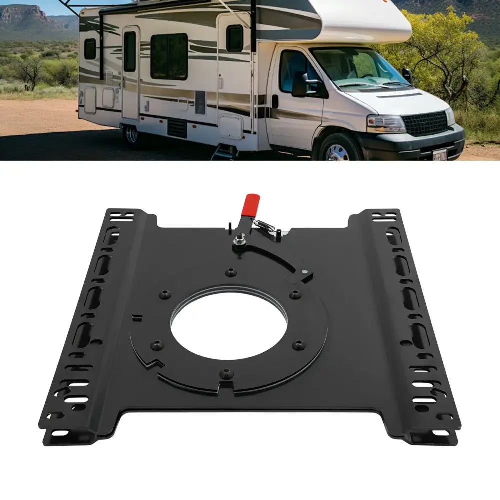 Platine pivotante de siège T5/T6 360° – acier 46,5 cm - Embase pivotante de siège