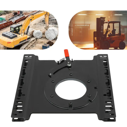 Platine pivotante de siège T5/T6 360° – acier 46,5 cm - Embase pivotante de siège
