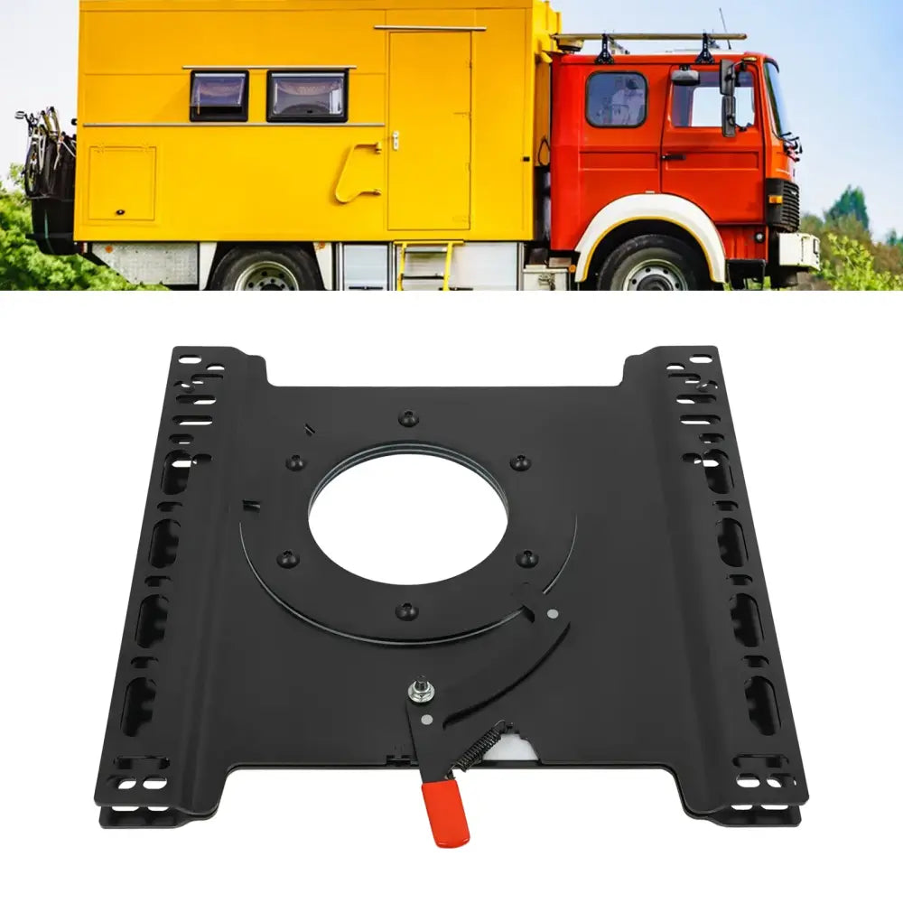 Platine pivotante de siège T5/T6 360° – acier 46,5 cm - Embase pivotante de siège