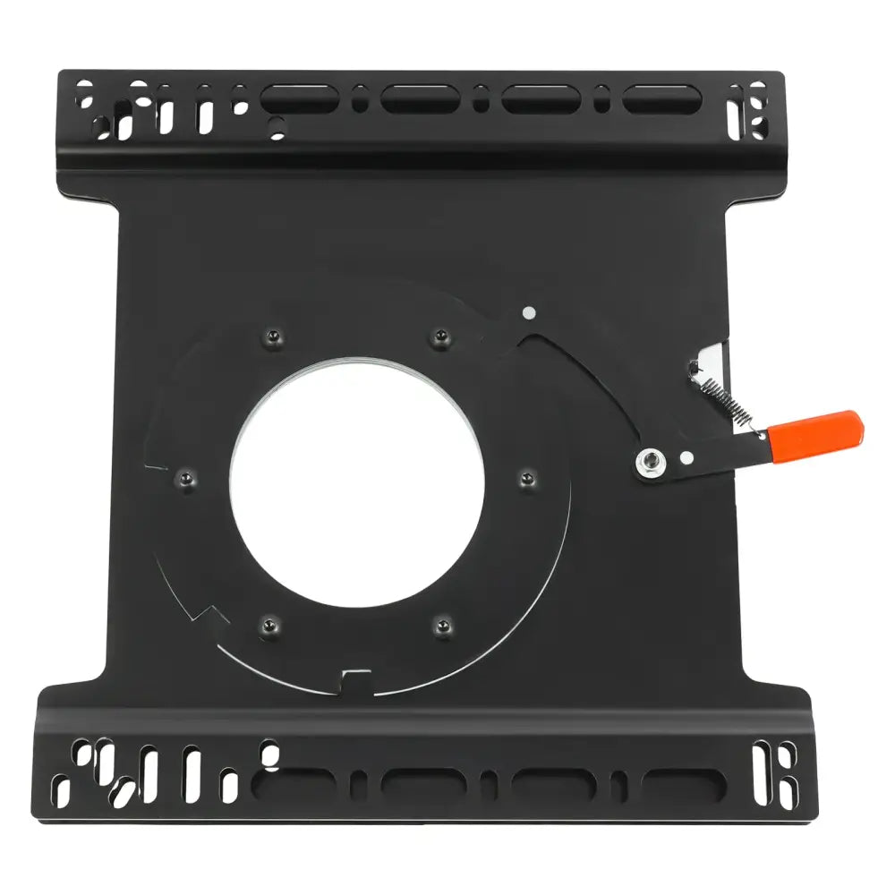 Platine pivotante de siège T5/T6 360° – acier 46,5 cm - Embase pivotante de siège