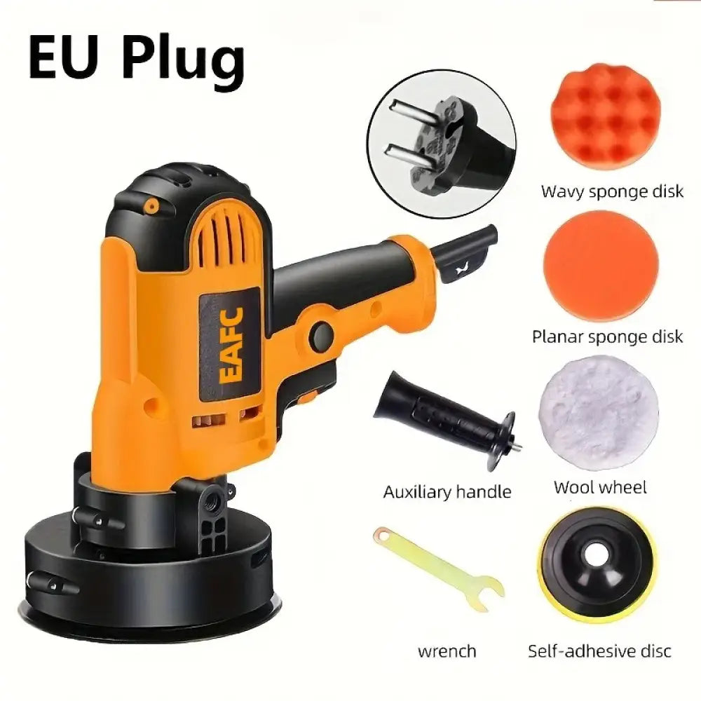 Polisseuse électrique pour voiture 700 W – 220 V - Jaune / Allemagne - Polisseuse électrique