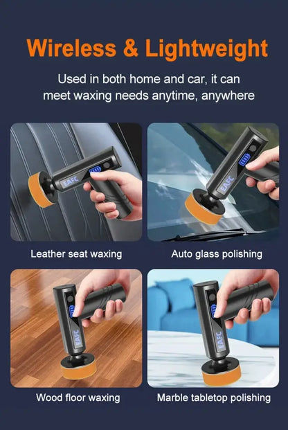 Polisseuse voiture sans fil 75 mm – 400 tr/min - Polisseuse sans fil