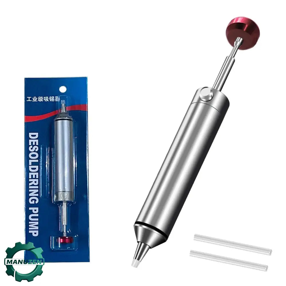 Pompe à dessouder en aluminium – variante Argent / France