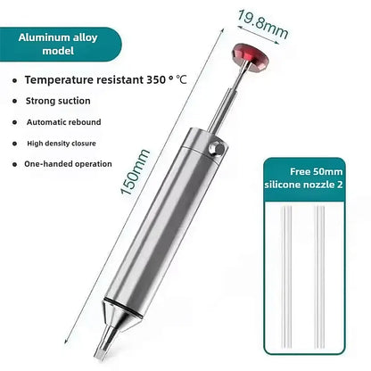 Pompe à dessouder en aluminium – détail produit 4