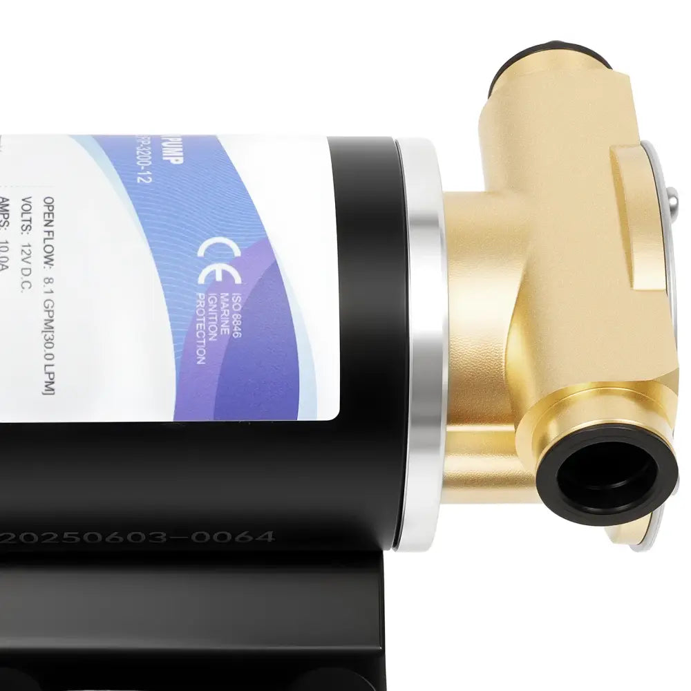 Pompe à eau auto amorçante pour irrigation agricole 12 V 120 W IP68