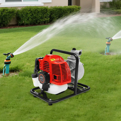 Pompe À Eau À Essence Portable 1 Pouce 43cc Avec Filtre À Air - France