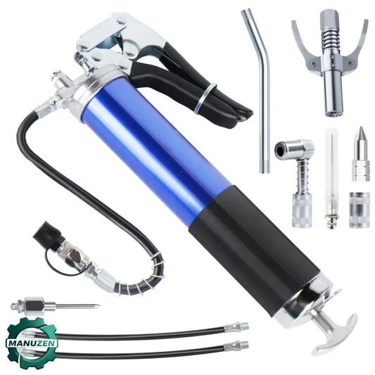 Pompe à graisse manuelle en aluminium – kit d’entretien - Kit bleu – version 2 / France - pompe graisse manuelle