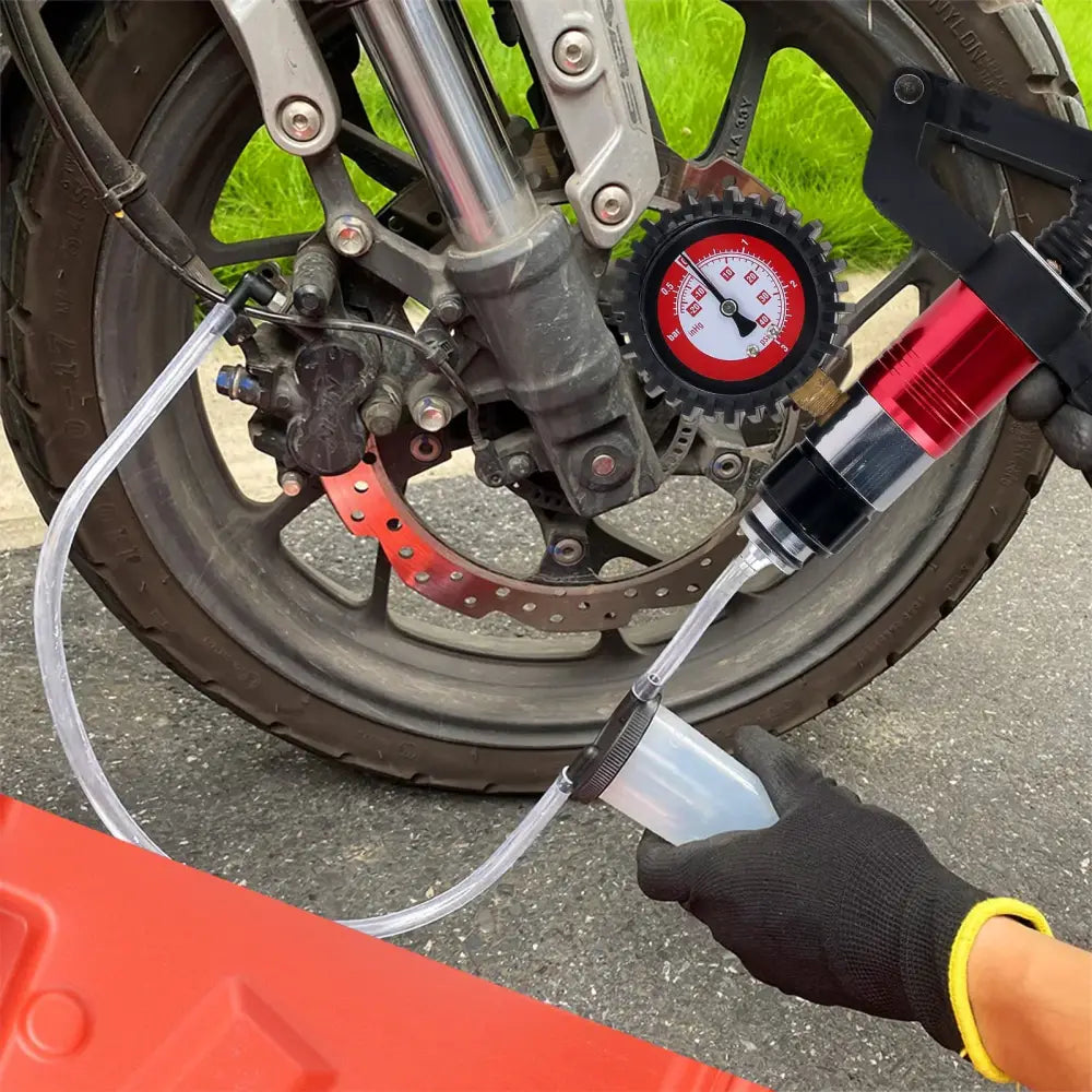 Pompe À Vide Manuelle Pour Voiture Kit Purge Frein Testeur Automobile