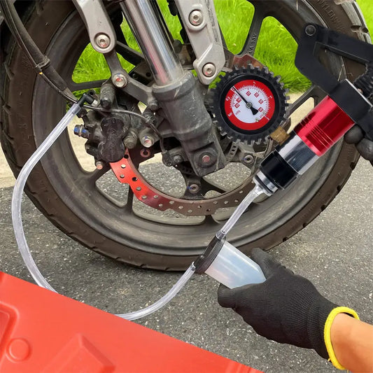 Pompe À Vide Manuelle Pour Voiture Kit Purge Frein Testeur Automobile