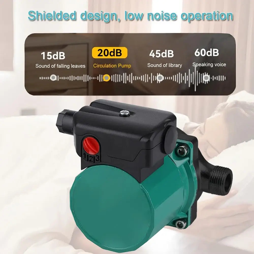 Pompe de circulation d’eau chaude 100 W – 30 L/min – photo produit 4