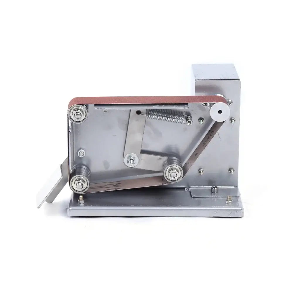 Ponceuse à bande 30 × 533 mm – table inclinable 7 vitesses - Argenté / Allemagne - ponceuse bande table inclinable
